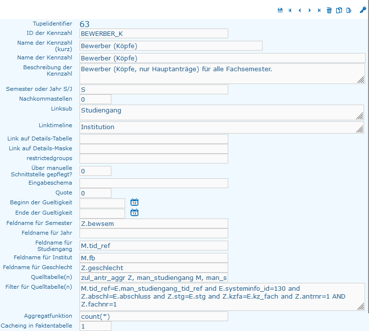 Inhalt  der  Kennzahl  bearbeiten
